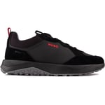 Hugo Mens Kane Runn Trainers - Black - Size UK 7