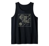 The Lord of the Rings Map of Middle Earth Tank Top