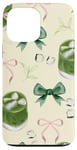 iPhone 13 Pro Max Matcha Green Aesthetic Matcha Tea Coquette Lover Case