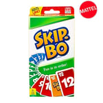 Skip-Bo – Jeu de cartes familial pour 2 à 6 joueurs, parfait comme jeu de voyage