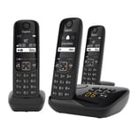 Gigaset ALLROUNDER A694A Trio With Answer Machine - 3 Cordless Phones - New