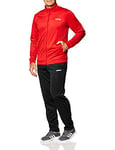 Adidas Mts Basics Tracksuit - Scarlet/Black, Large/Large