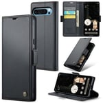 Google Pixel 9 Pro XL Pu Wallet Case [Black]