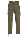 Jack & J S Jpstkane Barkley Cargo Pant Noos Khaki Green