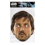 Star Wars Cassian Party Mask - Face Card A4 Fancy Dress Ladies Mens Mask-Arade