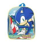 Sonic The Hedgehog Kids Backpack School Bag Boys Rucksack Childrens