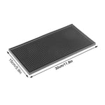 Rubber Bar Service Spill Mat Drip Vodka Beer Drink Barware Table Black MAI