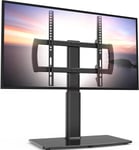 Support Universel Pieds Télé de 27 à 60 Pouce avec Réglable en Hauteur, Rotation de +/- 40 degrés pour TV Ecran LED LCD Plasma