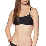 Nike Racerback Bikini Top One Piece Swimsuit Femme, Noir, XXL