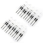 10 x G4 20W 12V Ampoule Halogene Ampoules de Lampe