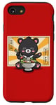 Coque pour iPhone SE (2020) / 7 / 8 Kawaii Hot Pot Bear Taiwan Travel