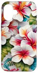 iPhone 16 Hawaiian Hibiscus Flowers Floral Pattern Case