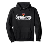 German Souvenirs Makes My Heart Skip A Beat I Love Germany Pullover Hoodie