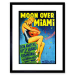 Wee Blue Coo Film Moon Over Miami Musical Comedy Romance Grable Ameche Art Framed Wall Art Print