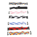 7 Packs Nylon Watch Band Elastic Braided Sport Watch Bands For Galaxy Fit 3 DTS