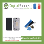 Original Ecran LCD Complet LAVANDE Pour Samsung Galaxy S23+ (S916B)