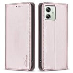 BINFEN COLOR Motorola Moto G54 5G etui - Rosegull