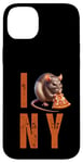 Coque pour iPhone 14 Plus Funny NY City Rat Mangeant Pizza Pepperoni