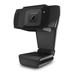 YEQIU USB 2.0 Pc Webcam with Microphone Built-In, Full HD 720p/30fps Video Calling, Pro Streaming Webcam for Recording for Youtube, Skype Video Calling, Studying, Conference