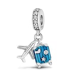 TINSLO 925 Sterling Silver Charms Beads for Pandora Bracelet, Dangle Pendant Charms for Necklace and Bracelet Jewelry Gifts for Women