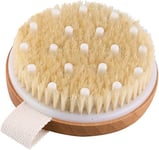 Brosse à sec pour le corps Brosse exfoliante physique Brosse masseuse pour le...