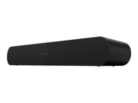 Sonos Ray - Soundbar - Trådlös - Ethernet, Fast Ethernet, Wi-Fi - Appkontrollerad - 2-Vägs - Svart