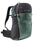 VAUDE Hiking Backpack Wizard in black/green 24+4L, Water-Resistant Backpack for Women & Men, Comfortable Trekking Backpack with Well-Designed Carrying System & Practical Compartmentalization