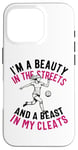 iPhone 16 Pro I'm a Beauty in The Streets Soccer Girl For Daughter Women Case