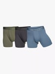 Panos Emporio Eco Bamboo and Organic Cotton Blend Trunks, Pack of 3