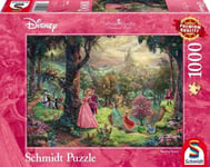 Puzzle 1000 pièces Disney - Kinkade : La Belle au Bois Dormant FR Schmidt