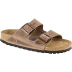 Birkenstock Arizona SFB Oiled Leather - Sandales Tobacco Brown 43 - Normal