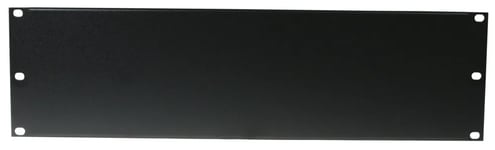 Front Panel Z-19U-shaped steel black 3U