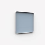 Frame Wall, glasskrivtavla, 100x100 cm, Smooth, grå ram