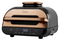 Ninja Foodi MAX Health Grill & Air Fryer with Digital Cooking Probe, 6-in-1; Gri