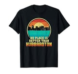 No Place is Better than Hubbardton Vermont Vintage Sunset VT T-Shirt