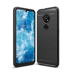 Nokia 6.2/7.2 Carbon Fibre Case Black