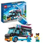 LEGO 60384 City Penguin Slushy Van, Truck Toy for 5 Plus Year Old Ki (US IMPORT)