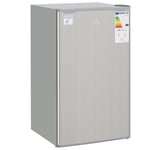 HOMCOM 91L Freestanding Under Counter Fridge Silver