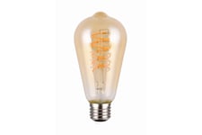 Trio Lighting LED-Lamppu Filament Industrial E27 4W 1800K Ruskea Switch Di - TRIO