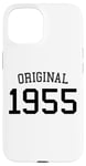 Coque pour iPhone 15 Original 1955, 70 ans, pour homme et femme, 70e anniversaire