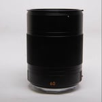 Leica Used APO Macro Elmarit TL 60mm f/2.8 ASPH Lens Black Anodised