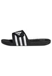 Adidas Men's Adissage Slides Slipper, CBLACK/FTWWHT/CBLACK, 10 UK