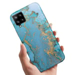 Samsung Galaxy A12 - Skal/Mobilskal Marmor multifärg