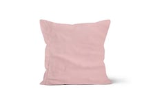 Taie d'oreiller en Coton Percale 65x65 cm Camille Rose, par Songe de Camille