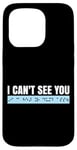 Coque pour iPhone 15 Pro I Can't See You Braille Lettres Braille Langue Braille