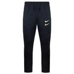 Nike Black Standard Fit Stretch Waist Mens Jogging Bottoms DC2591 010 - Size Large