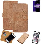 FOR Sony Xperia 1 SMARTPHONE CASE COVER WALLETCASE CORK