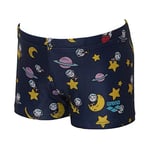 arena Short de Bain Space Cats pour garçons, Bleu (Navy-multi), 1-2 ans