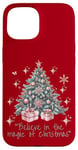 iPhone 15 Believe in the magic of Christmas, Tree Case