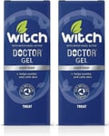 2 x Witch Doctor Skin Treatment Gel Witch Hazel Soothes Skin Vegan Friendly 35g